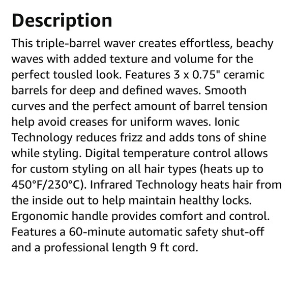 Drybar Hair Drybar The Beach Bender Triple Hair Waver For